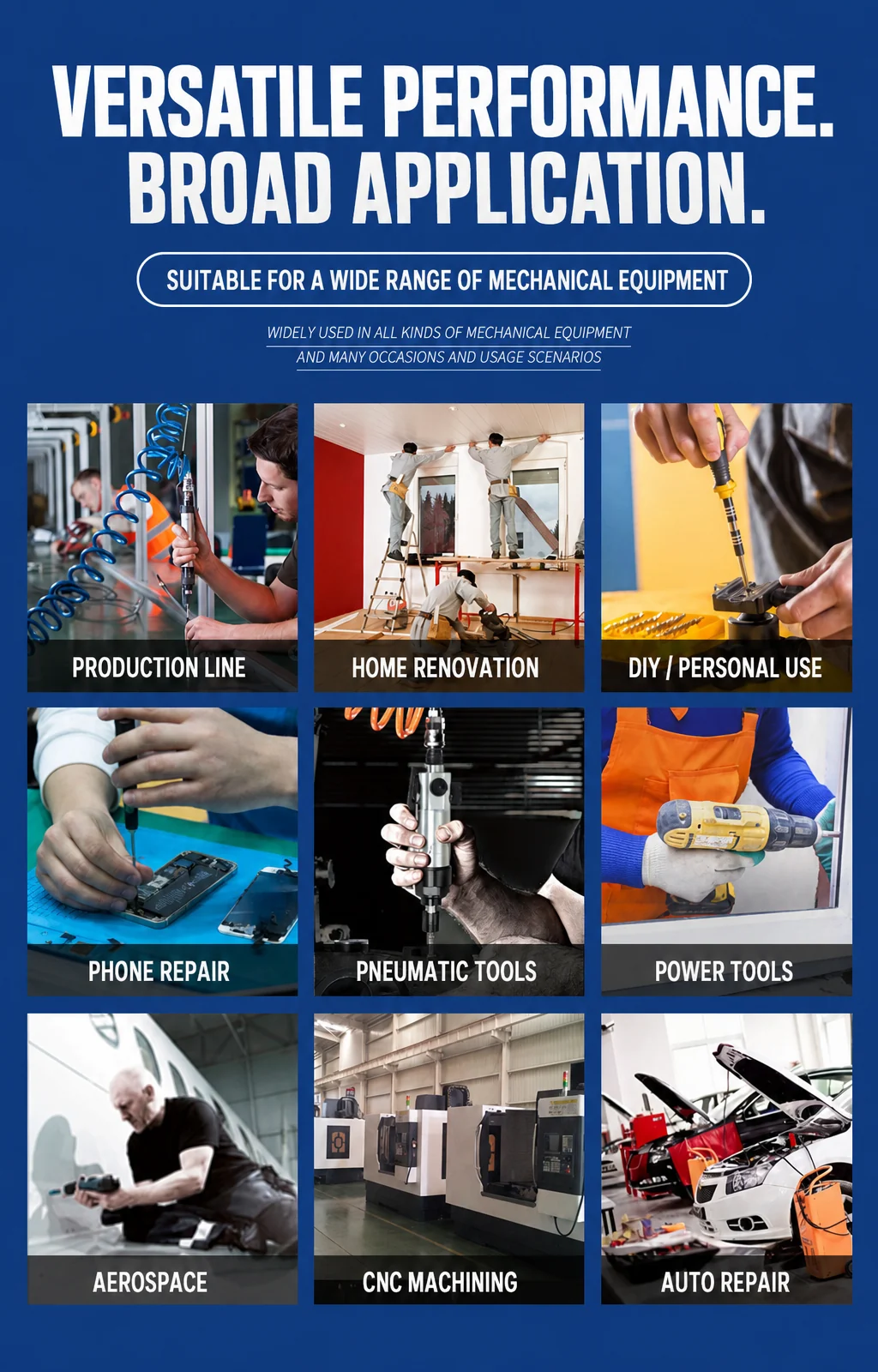 Screwdriver bit applications
