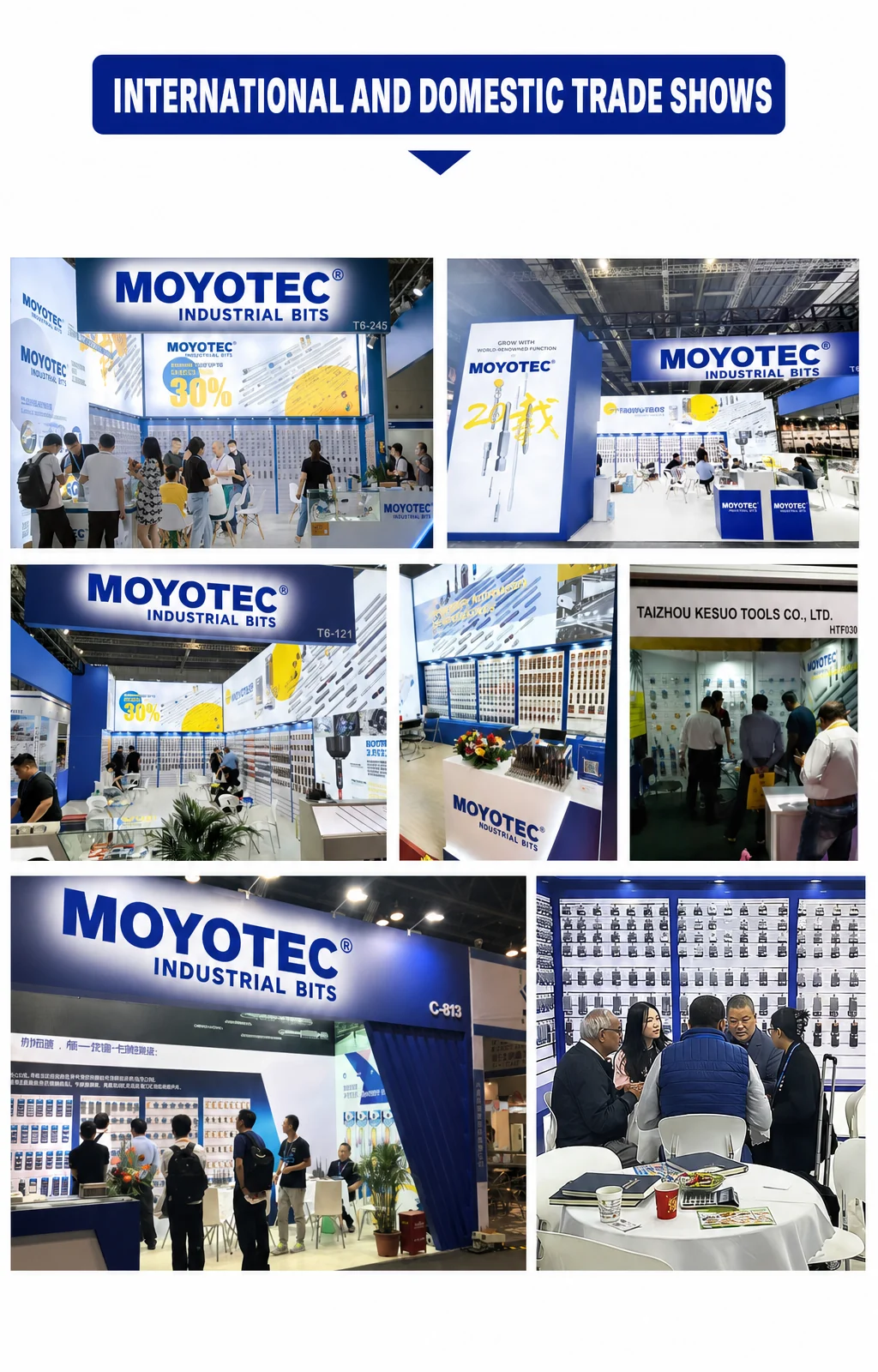MOYOTEC trade shows