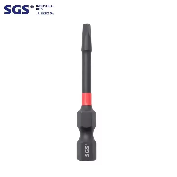MOYOTEC 15PCS Source Factory 50mm 1/4 SQ1 Impact Screwdriver Bit Screwdriver Bit Set with Storage Bo