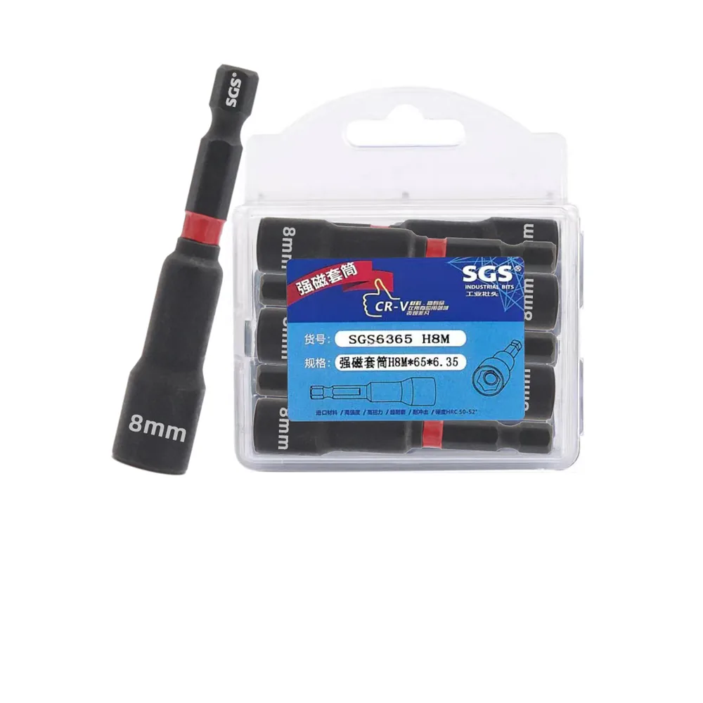 MOYOTEC Black Phosphating Magnetic Nut Driver 1/4''…