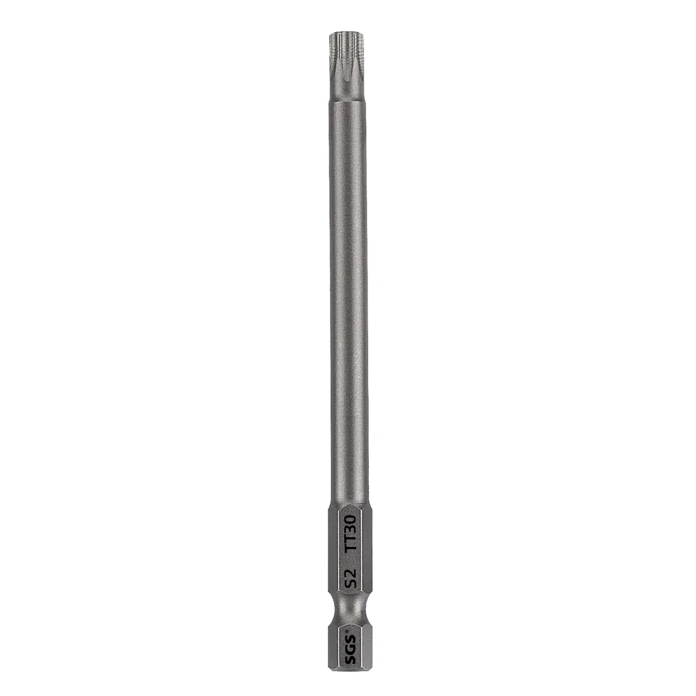 MOYOTEC Factory Direct 6.35mm Strong Magnetic S2 Material 100mm -200mm Sandblasting Single Head Torx
