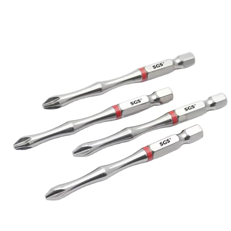 MOYOTEC Source Factory 6.35mm High Quality Single Head Bamboo Joint Screwdriver Bits Ph2 Power Bits