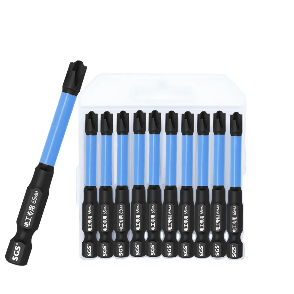 MOYOTEC 6.35mm Special Phillips&Slotted Screwdriver Bits for Electrician