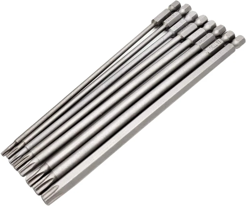 MOYOTEC Factory Direct 1/4 Inch Strong Magnetic S2 Material 100-200mm Single Head Torx Screwdriver B