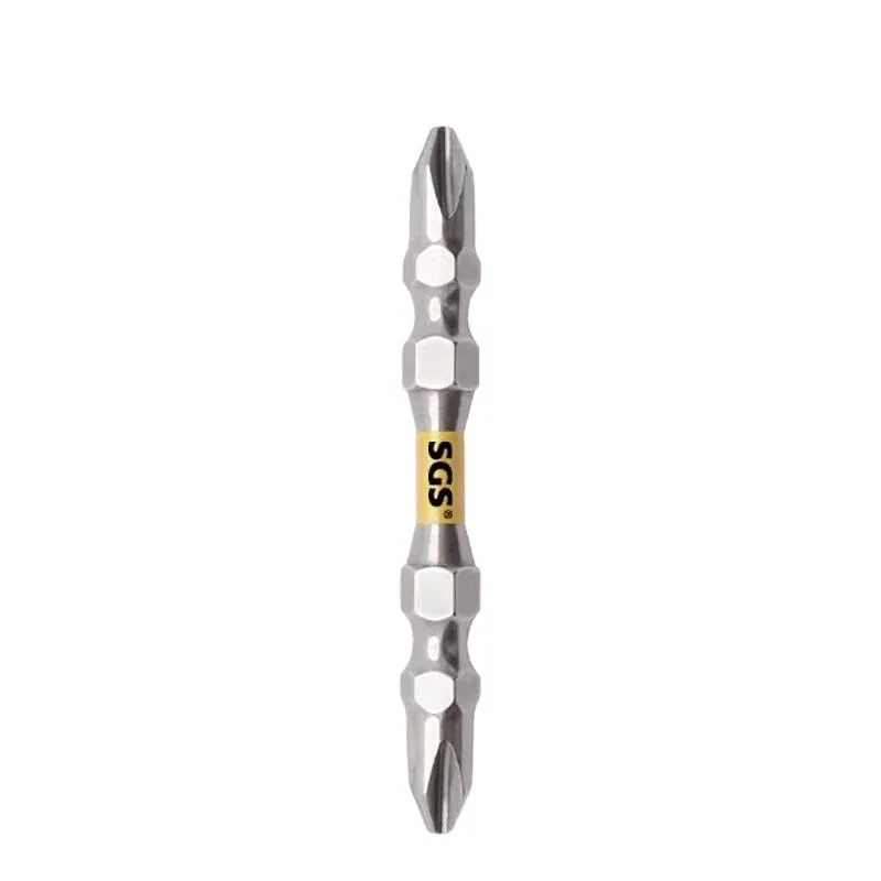 MOYOTEC Double Head Durable Magnetic PH2 Screw Driver Bits 1/4"hex Shank 65mm philips Screwdriver Bi
