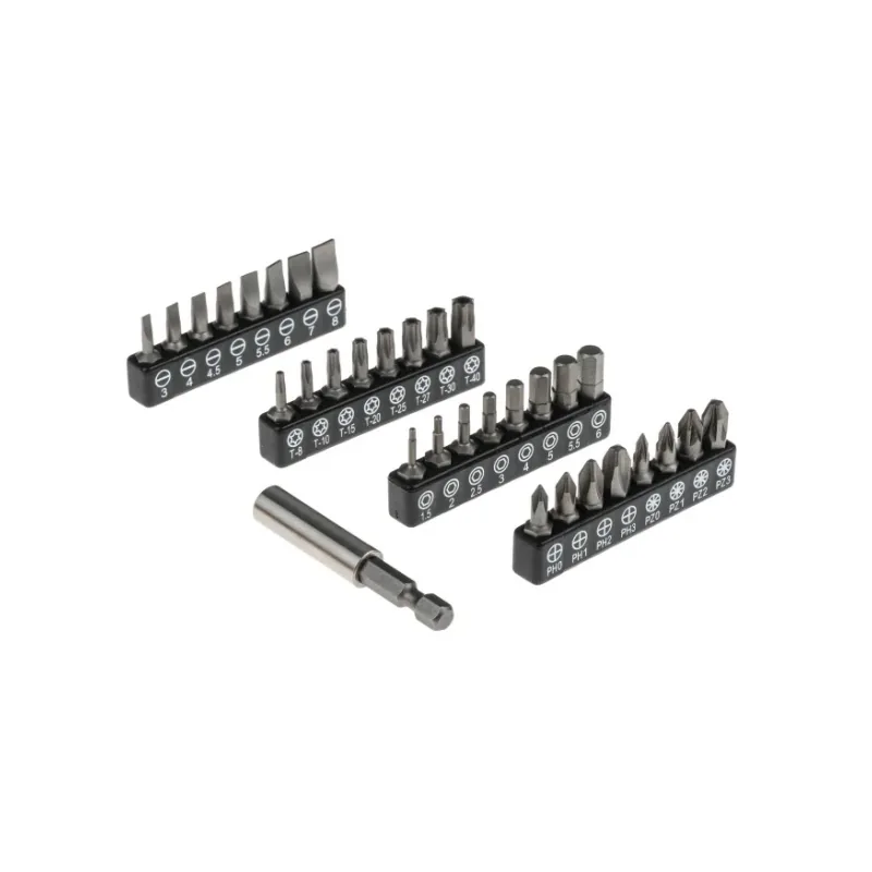MOYOTEC Factory-Sourced Industrial Screwdriver Bit Strong 6.35mm Magnet S2 25mm Single Head Phillips