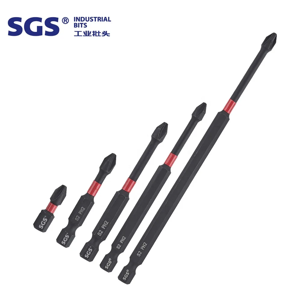MOYOTEC Source Factory Industrial Grade Phillips Impact Screwdriver Bit S2 Material Drill Impact Bit