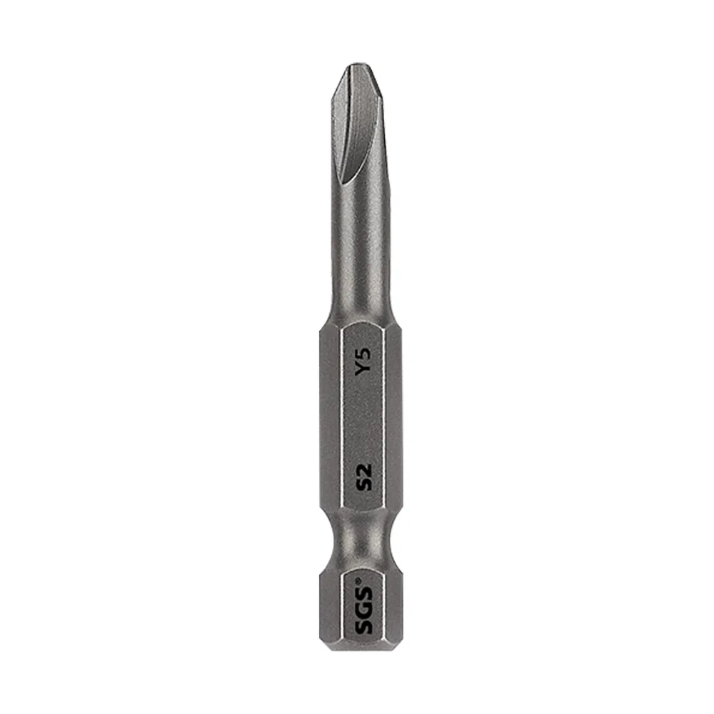 MOYOTEC Factory Direct 6.35mm Strong Magnetic S2 Material 50mm Single Head Y Shape Industrial Screwd